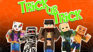 Thumbnail of the Minecraft Bedrock Marketplace product Trick or Trick created by Sapphire Studios.