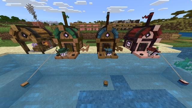 Screenshot of the Minecraft Bedrock Marketplace product Auto Farmlets created by Scai Quest.