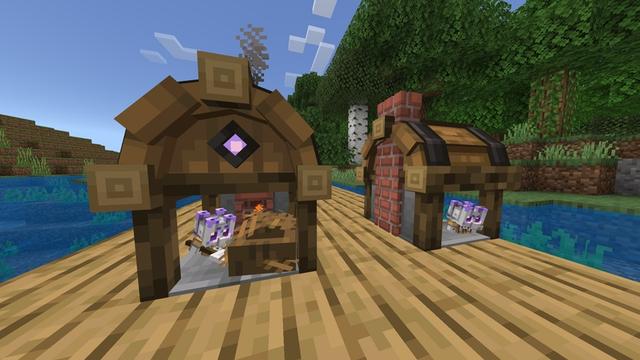Screenshot of the Minecraft Bedrock Marketplace product Auto Farmlets created by Scai Quest.