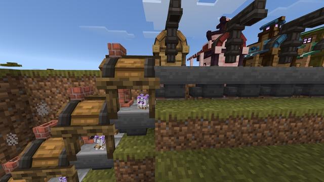Screenshot of the Minecraft Bedrock Marketplace product Auto Farmlets created by Scai Quest.
