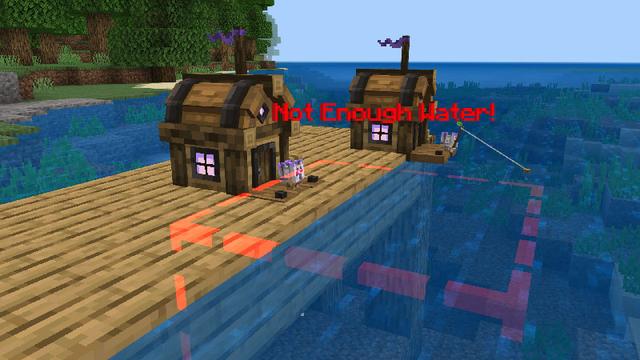 Screenshot of the Minecraft Bedrock Marketplace product AutoFisher created by Scai Quest.