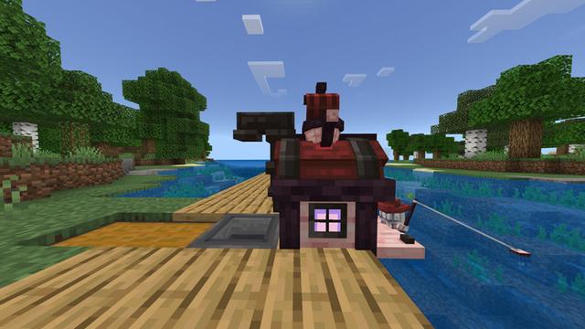 Screenshot of the Minecraft Bedrock Marketplace product AutoFisher created by Scai Quest.