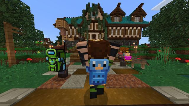 Screenshot of the Minecraft Bedrock Marketplace product Backpacks Enhanced created by Scai Quest.