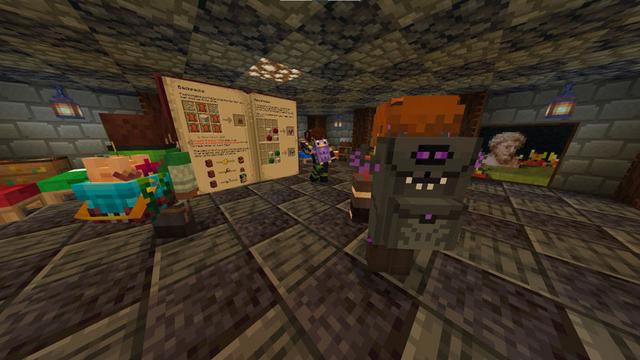 Screenshot of the Minecraft Bedrock Marketplace product Backpacks Enhanced created by Scai Quest.