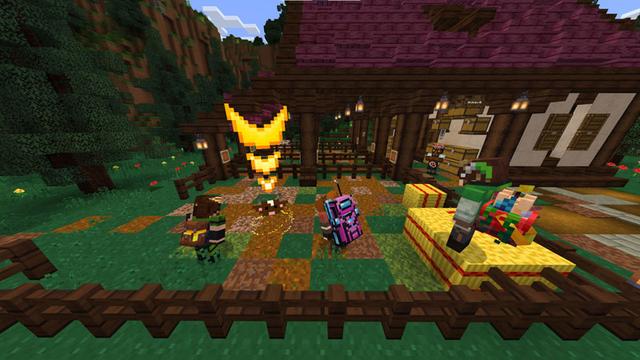 Screenshot of the Minecraft Bedrock Marketplace product Backpacks Enhanced created by Scai Quest.