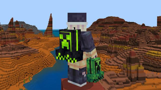 Screenshot of the Minecraft Bedrock Marketplace product Backpacks created by Scai Quest.