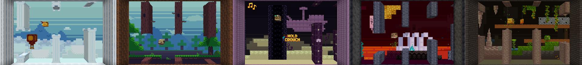 Panorama of the Minecraft Bedrock Marketplace product Chicky Legends created by Scai Quest.