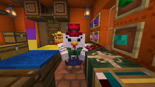 Screenshot of the Minecraft Bedrock Marketplace product Chicky Legends created by Scai Quest.