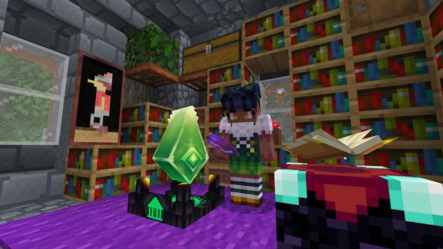 Screenshot of the Minecraft Bedrock Marketplace product Lucky Pots created by Scai Quest.