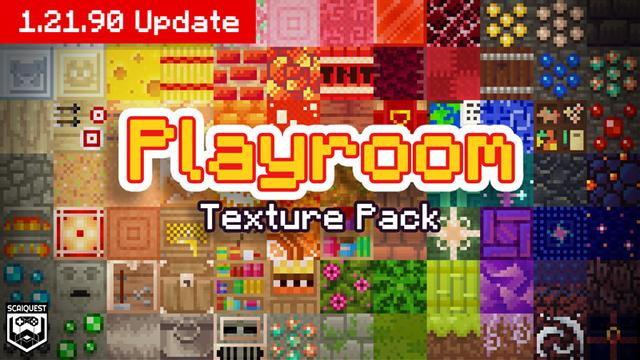 Thumbnail of the Minecraft Bedrock Marketplace product Playroom Texture Pack created by Scai Quest.