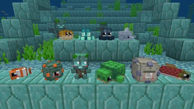 Screenshot of the Minecraft Bedrock Marketplace product Plushies created by Scai Quest.