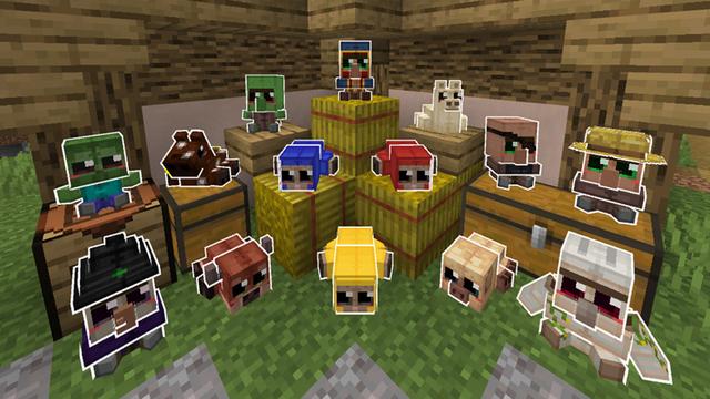Screenshot of the Minecraft Bedrock Marketplace product Plushies created by Scai Quest.