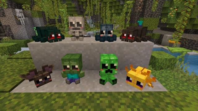 Screenshot of the Minecraft Bedrock Marketplace product Plushies created by Scai Quest.