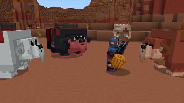 Screenshot of the Minecraft Bedrock Marketplace product Roleplay Mounts created by Scai Quest.