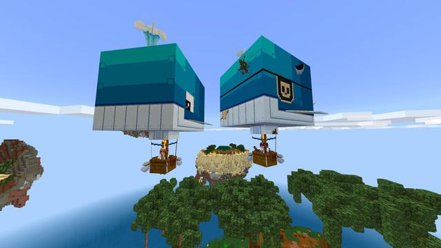 Screenshot of the Minecraft Bedrock Marketplace product The Islanders created by Scai Quest.