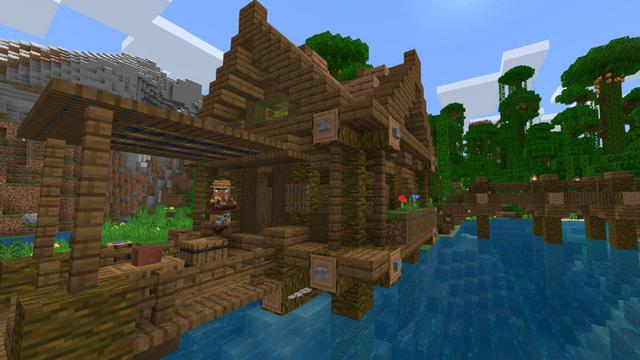 Screenshot of the Minecraft Bedrock Marketplace product The Legend of the Wolf created by Scai Quest.