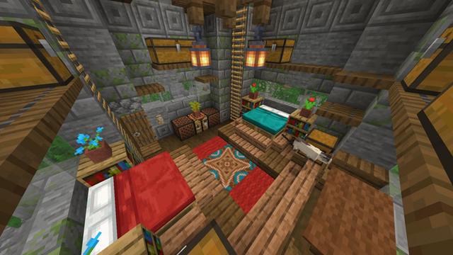 Screenshot of the Minecraft Bedrock Marketplace product The Legend of the Wolf created by Scai Quest.