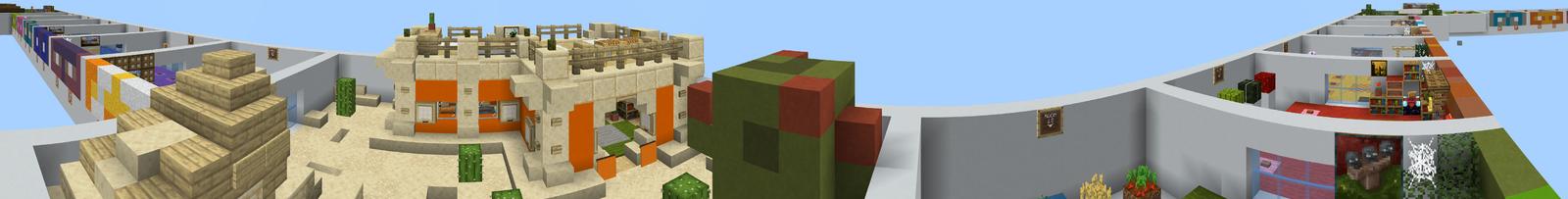 Panorama of the Minecraft Bedrock Marketplace product The School of Block created by Scai Quest.