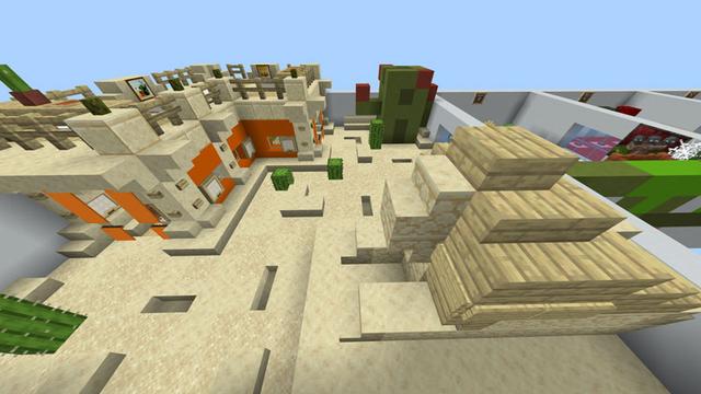 Screenshot of the Minecraft Bedrock Marketplace product The School of Block created by Scai Quest.