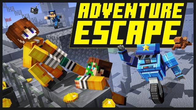 Thumbnail of the Minecraft Bedrock Marketplace product Adventure Escape created by ThunderAy.