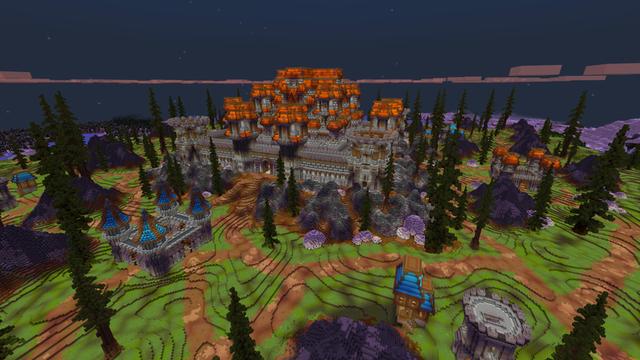 Screenshot of the Minecraft Bedrock Marketplace product Adventure Kingdom created by ThunderAy.