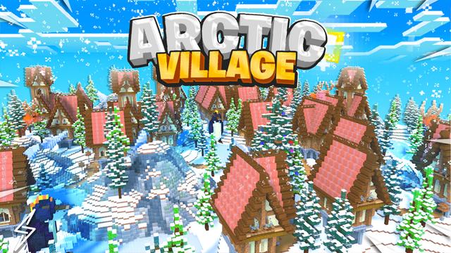 Thumbnail of the Minecraft Bedrock Marketplace product Arctic Village created by ThunderAy.