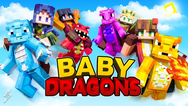 Thumbnail of the Minecraft Bedrock Marketplace product Baby Dragons created by ThunderAy.