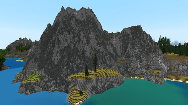 Screenshot of the Minecraft Bedrock Marketplace product Biome World created by ThunderAy.