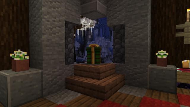 Screenshot of the Minecraft Bedrock Marketplace product Blizzard Village created by ThunderAy.