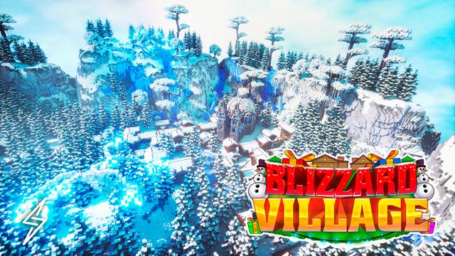 Thumbnail of the Minecraft Bedrock Marketplace product Blizzard Village created by ThunderAy.