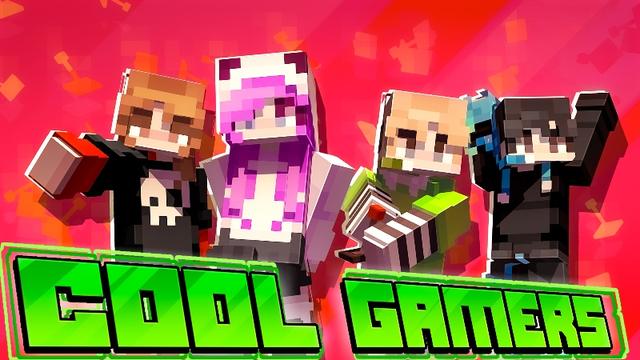 Thumbnail of the Minecraft Bedrock Marketplace product Cool Gamers created by ThunderAy.