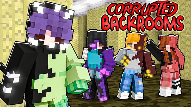 Thumbnail of the Minecraft Bedrock Marketplace product CORRUPTED BACKROOMS created by ThunderAy.