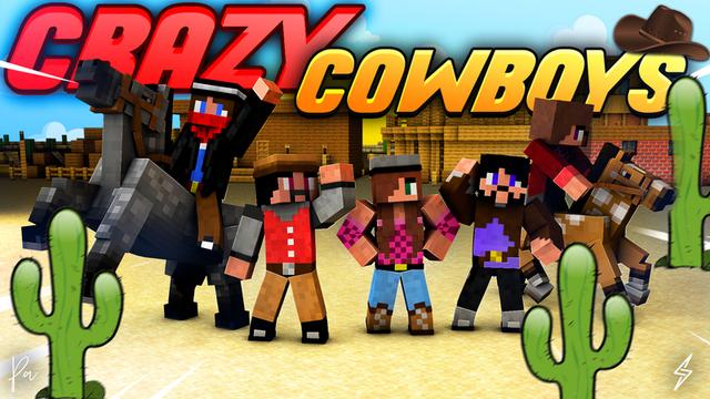 Thumbnail of the Minecraft Bedrock Marketplace product Crazy Cowboys created by ThunderAy.