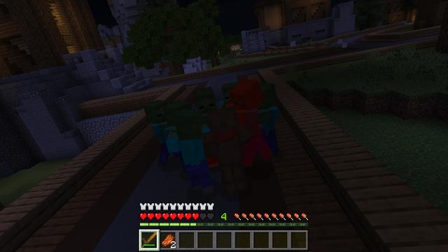 Screenshot of the Minecraft Bedrock Marketplace product Cursed Items created by ThunderAy.