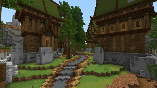 Screenshot of the Minecraft Bedrock Marketplace product Cursed Items created by ThunderAy.