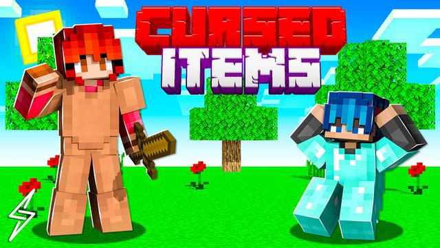 Thumbnail of the Minecraft Bedrock Marketplace product Cursed Items created by ThunderAy.