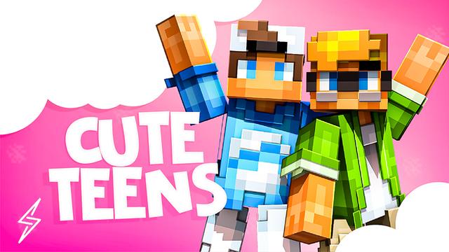 Thumbnail of the Minecraft Bedrock Marketplace product Cute Teens created by ThunderAy.