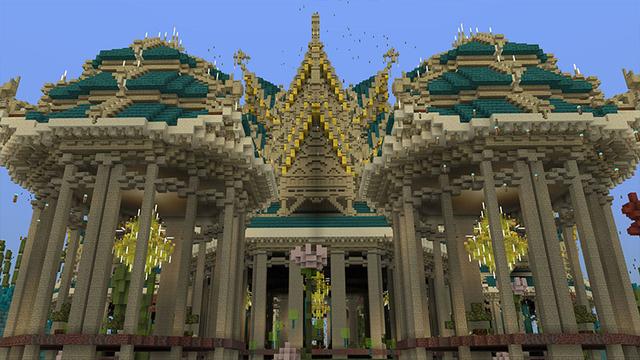 Screenshot of the Minecraft Bedrock Marketplace product Dragon Dojo created by ThunderAy.