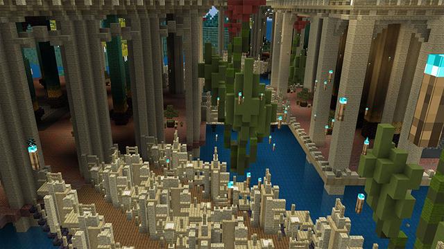 Screenshot of the Minecraft Bedrock Marketplace product Dragon Dojo created by ThunderAy.