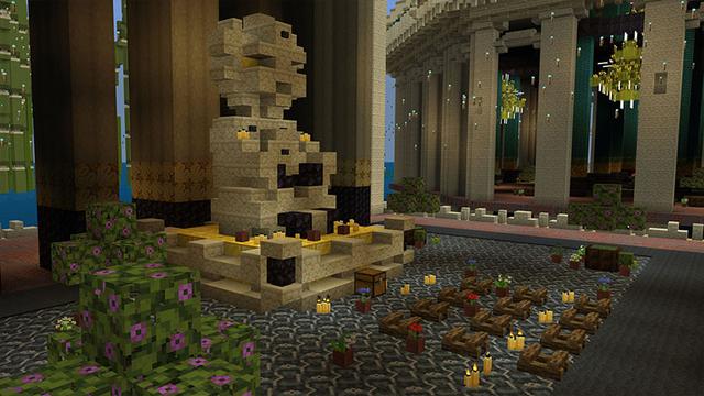 Screenshot of the Minecraft Bedrock Marketplace product Dragon Dojo created by ThunderAy.
