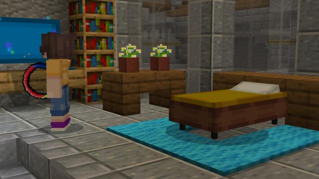 Screenshot of the Minecraft Bedrock Marketplace product Dragon Furniture created by ThunderAy.