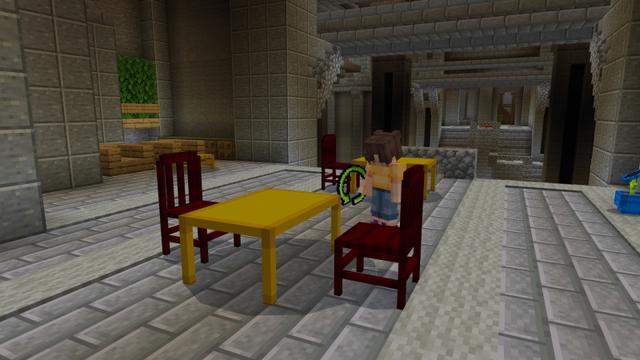 Screenshot of the Minecraft Bedrock Marketplace product Dragon Furniture created by ThunderAy.