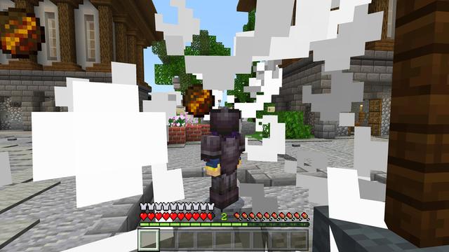 Screenshot of the Minecraft Bedrock Marketplace product Fireball Mobs created by ThunderAy.