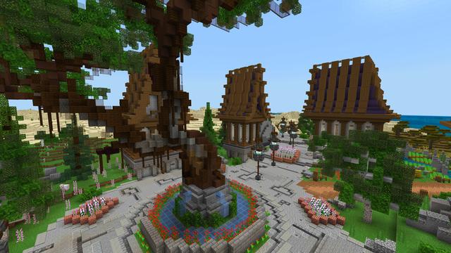 Screenshot of the Minecraft Bedrock Marketplace product Fireball Mobs created by ThunderAy.