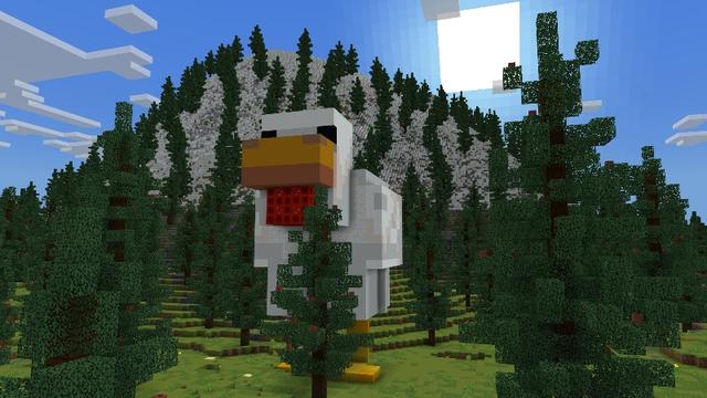 Screenshot of the Minecraft Bedrock Marketplace product How to Live Inside a Mob created by ThunderAy.