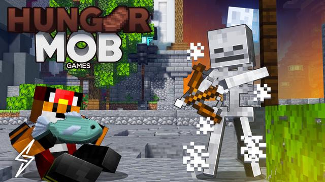 Thumbnail of the Minecraft Bedrock Marketplace product Hunger Mob Games created by ThunderAy.