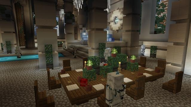 Screenshot of the Minecraft Bedrock Marketplace product Ice Kingdom created by ThunderAy.