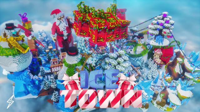 Thumbnail of the Minecraft Bedrock Marketplace product Ice Town created by ThunderAy.