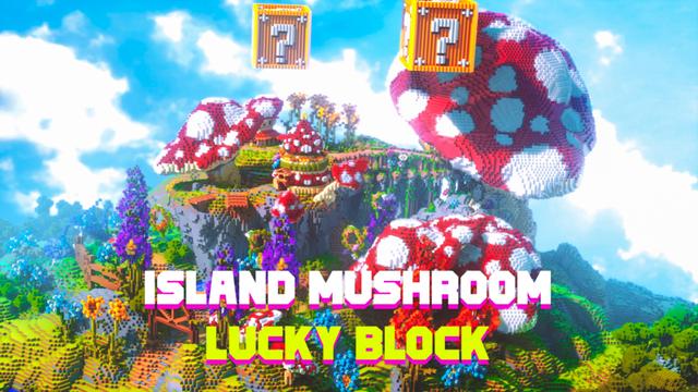 Thumbnail of the Minecraft Bedrock Marketplace product Island Mushroom Lucky Blocks created by ThunderAy.