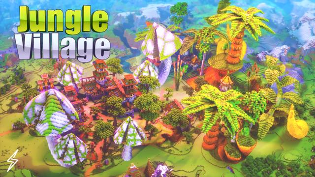 Thumbnail of the Minecraft Bedrock Marketplace product Jungle Village created by ThunderAy.
